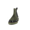 Boots en cuir vert Emilie Karston
